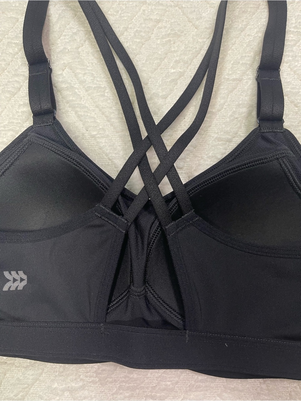 all in motion Black Strappy Sports Bra Size S - Picture 6 of 12